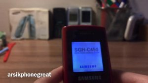 Samsung SGH-C450 - Вкл, вставьте SIM, *#0*#, выкл / On, insert SIM, *#0*#, off