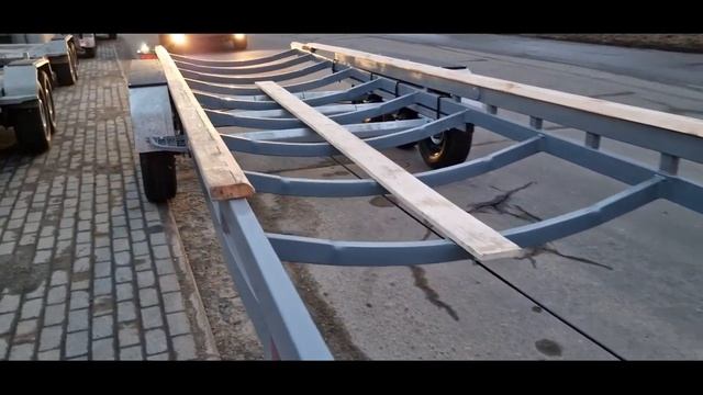 Причеп, trailer 4-х 1800кг. Вісь АЛ-КО. AL-KO Яхта 8,0т 12,0м. yacht смотреть онлайн