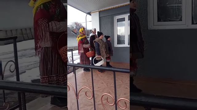 ДК с. Кузьмин Рождественская онлайн щедривка "Щедровочка щедровала под оконцем ночевала".