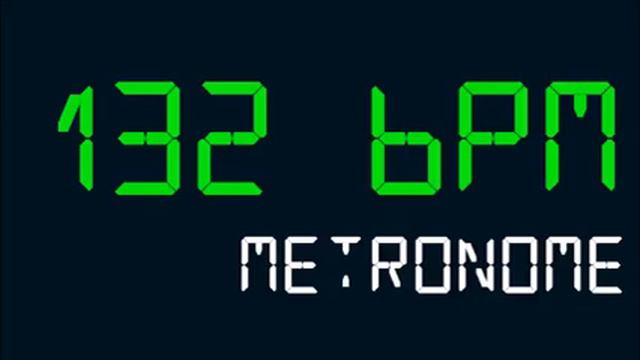 132 BPM (Beats Per Minute) Metronome смотреть онлайн