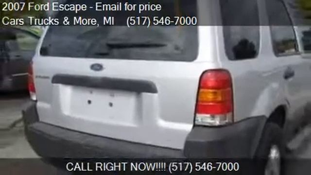 2007 Ford Escape XLS 4dr SUV (2.3L I4 4A) for sale in Howell смотреть онлайн