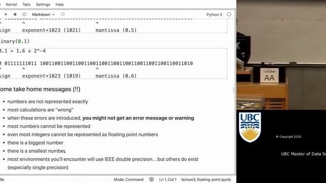 [DSCI 572] Floating point errors смотреть онлайн