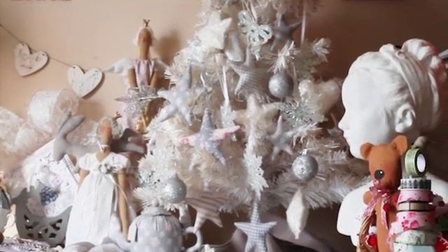 Зимний декор - Тильды и новогодний блокнот//СКРАПБУКИНГ смотреть онлайн