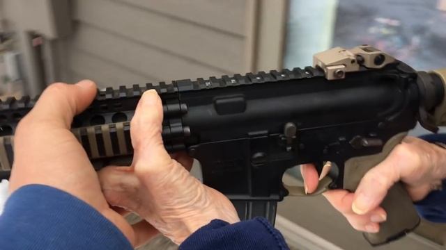 Bad Ass Grandma shoots AR15 смотреть онлайн