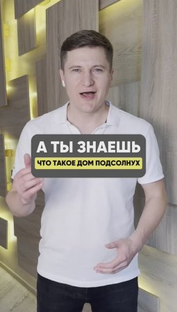 Что такое дом подсолнух