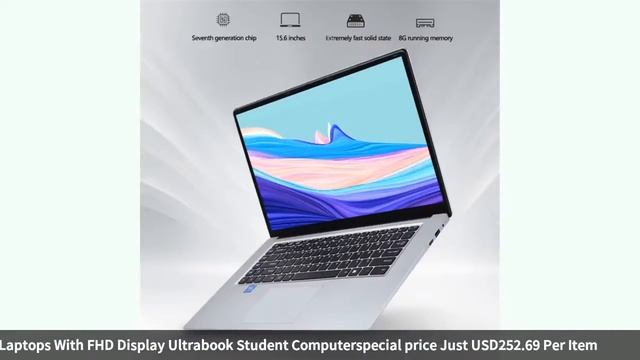 15.6 inch 8GB RAM DDR4 256GB/512GB SSD Notebook intel J3455 Quad Core Laptops With FHD Display Ul.. смотреть онлайн