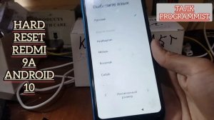 Удаление Графический код REDMI 9A, Если мы забили пароль