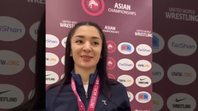 Лайлоҳон Собирова Осиё чемпионатида совриндор бўлди