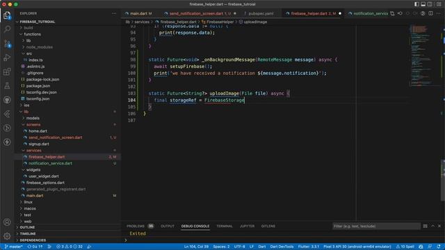 Flutter and Firebase - Send & Receive Notification
