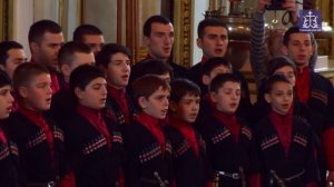 Детский хор «Мдзлевари» во Всехсвятском кафедральном соборе г. Тула