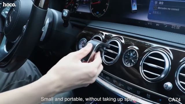 hoco Air Vent Magnetic Car Phone Holder (CA74) смотреть онлайн