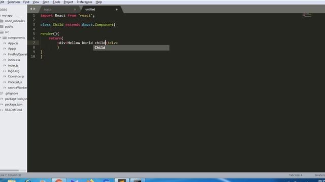 How to create component in React.js смотреть онлайн