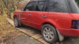 Зимние колёса на Range Rover L322