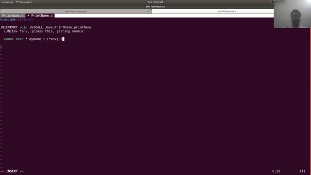 Call a function written in c programming language from java, JNI on jdk 9 and above, on ubuntu 18.0