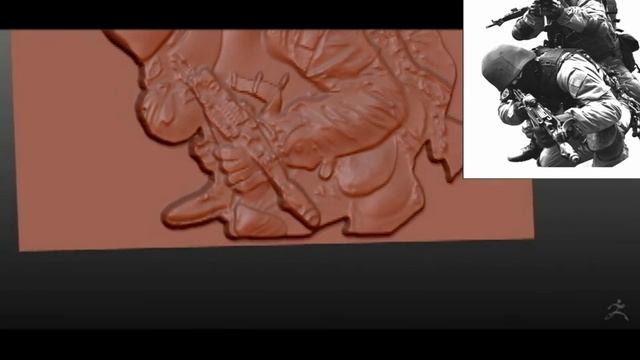 Создание барельефа на основе альфы в ZBrush