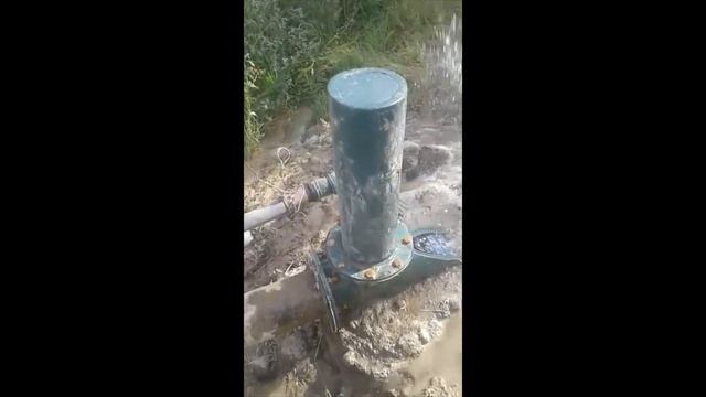 25 метров высота подъема. Работа Гидротарана Рогозина ГТ -150. ОсОО "А-Курал". смотреть онлайн