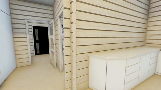 Видеообзор проекта деревянного коттеджа из двойного бруса Карелия-17 смотреть онлайн