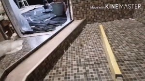 УКЛАДКА ПЛИТКИ ДУШЕВОГО ПОДДОНА | ЭПОКСИДНАЯ ЗАТИРКА | БЮДЖЕТНАЯ ВАННА. ФИНИШ