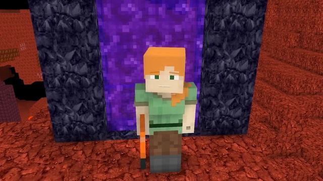 Школа монстров: Рисование - Майнкрафт анимация смотреть онлайн