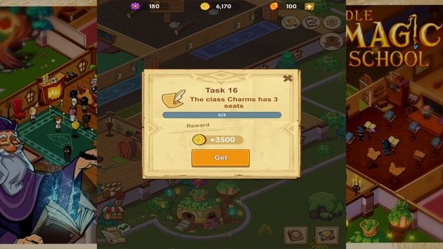 Idle Magic Academy - Gameplay Walkthrough Tutorial Part #1 (iOS, Android) смотреть онлайн