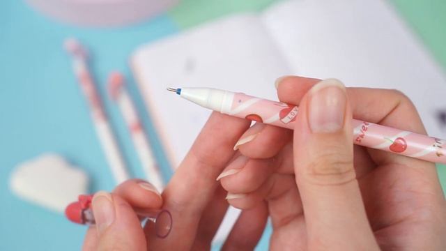 Ручка со стирающимися чернилами и стирашка "Sweet Baby" смотреть онлайн