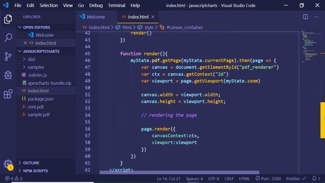 Build a Full Custom PDF Viewer App in Javascript Using PDF.js Library смотреть онлайн