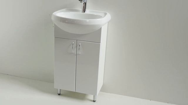 Тумба с раковиной Orange Лайт 50 LA-50TUW+RA смотреть онлайн