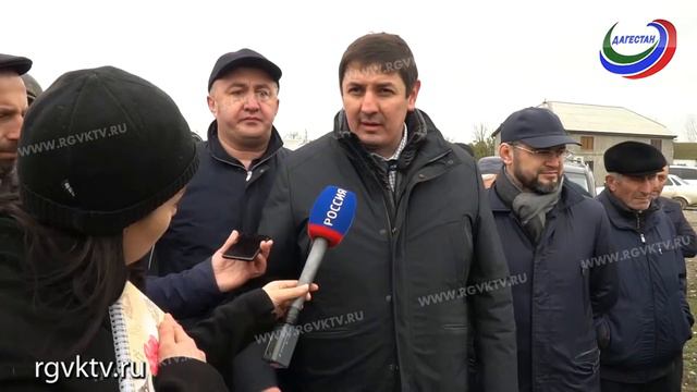 В село Джурмут Тляратинского района провели газ