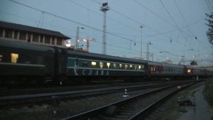 Отправление ЭП1М-576 с поездом №318 Саратов — Новороссийск