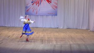 танец с платочком соло Польшинская Юлия