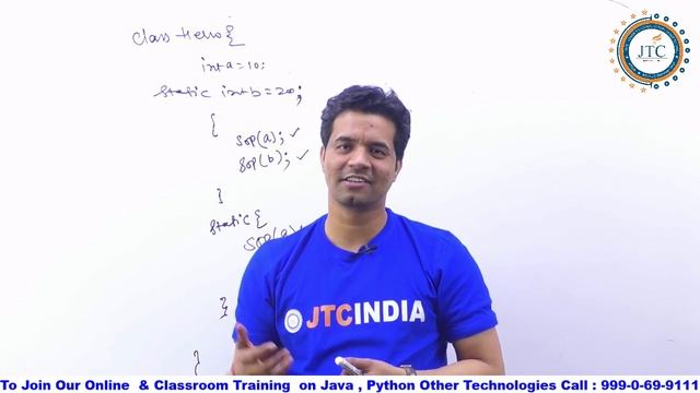 Core Java Live Class || OCJP Preparation || Instance & Static Block in Java by Som Sir Part-1 смотреть онлайн