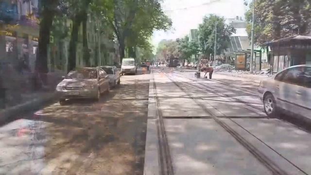 Ремонт дороги на ул.Преображенская смотреть онлайн