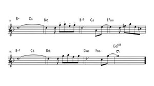 30 MINUTES OF JAZZ STANDARD [ALTO SAXOPHONE TRANSCRIPTION]