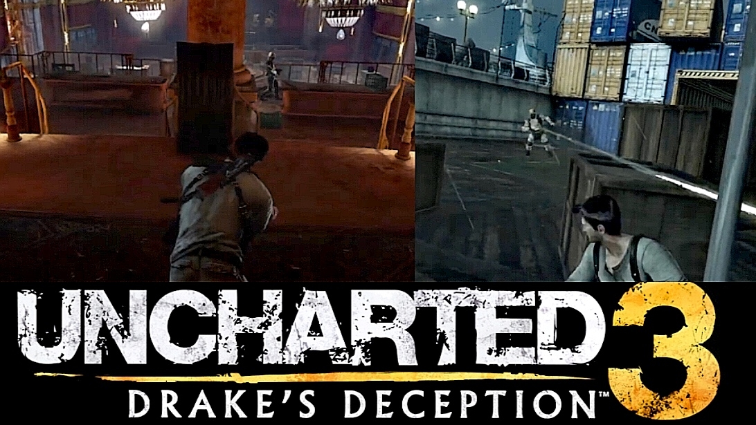 Uncharted 3 (Иллюзии Дрейка) #8 Битва на корабле