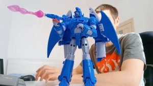 Распаковка трансформера Sweep от hasbro