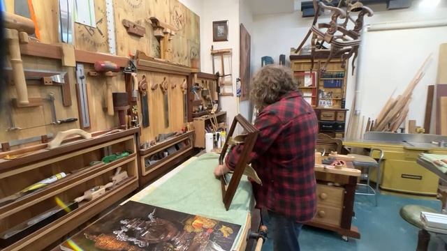 Как закрепить Картину в раме смотреть онлайн