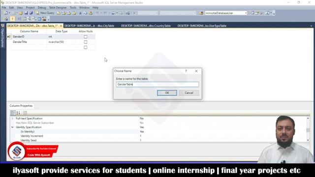 eCommerce Website Part 1 Database User Setting