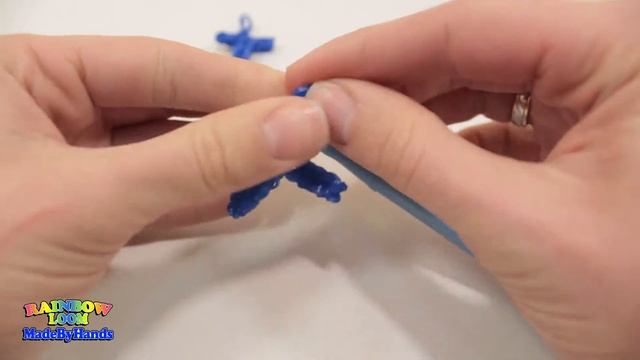 Якорь из резинок крючком без станка Anchor Rainbow Loom DIY смотреть онлайн