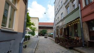 Львов центр города. Большая прогулка 4K