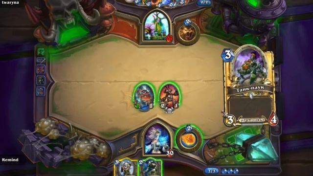 Hearthstone Baikal Open Cup #1 twaryna vs Remindhere 1/8 смотреть онлайн