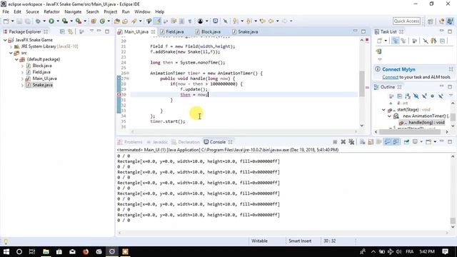 Java Snake Game (JavaFX) - Basic Turotrial смотреть онлайн
