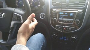 Работа круиз-контроля на Солярис и Рио