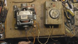 Как подключить двигатель от стиральной машинки автомата.