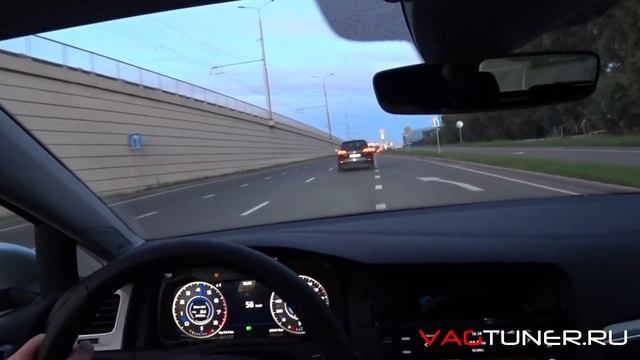 Приборная панель с Яндекс Навигатор в Golf 7 | Golf Alltrack