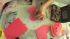 Мастер класс шьем сердечко из фетра своими руками! На 8 марта для любимых мамочек! Валентинка!