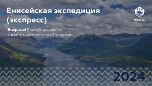 Енисей за неделю с джип-туром на плато Путорана и комиссией 15%