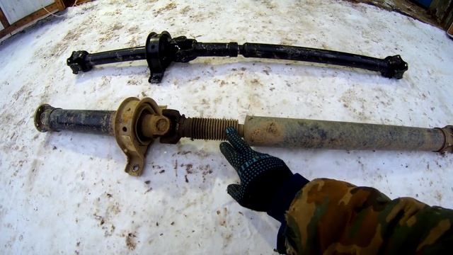 Как поменять крестовину на кардане уаз хантер Замена крестовины кардана, ревизия мостов. УАЗ 315195 Hunter, 2,7 л, 2010 года