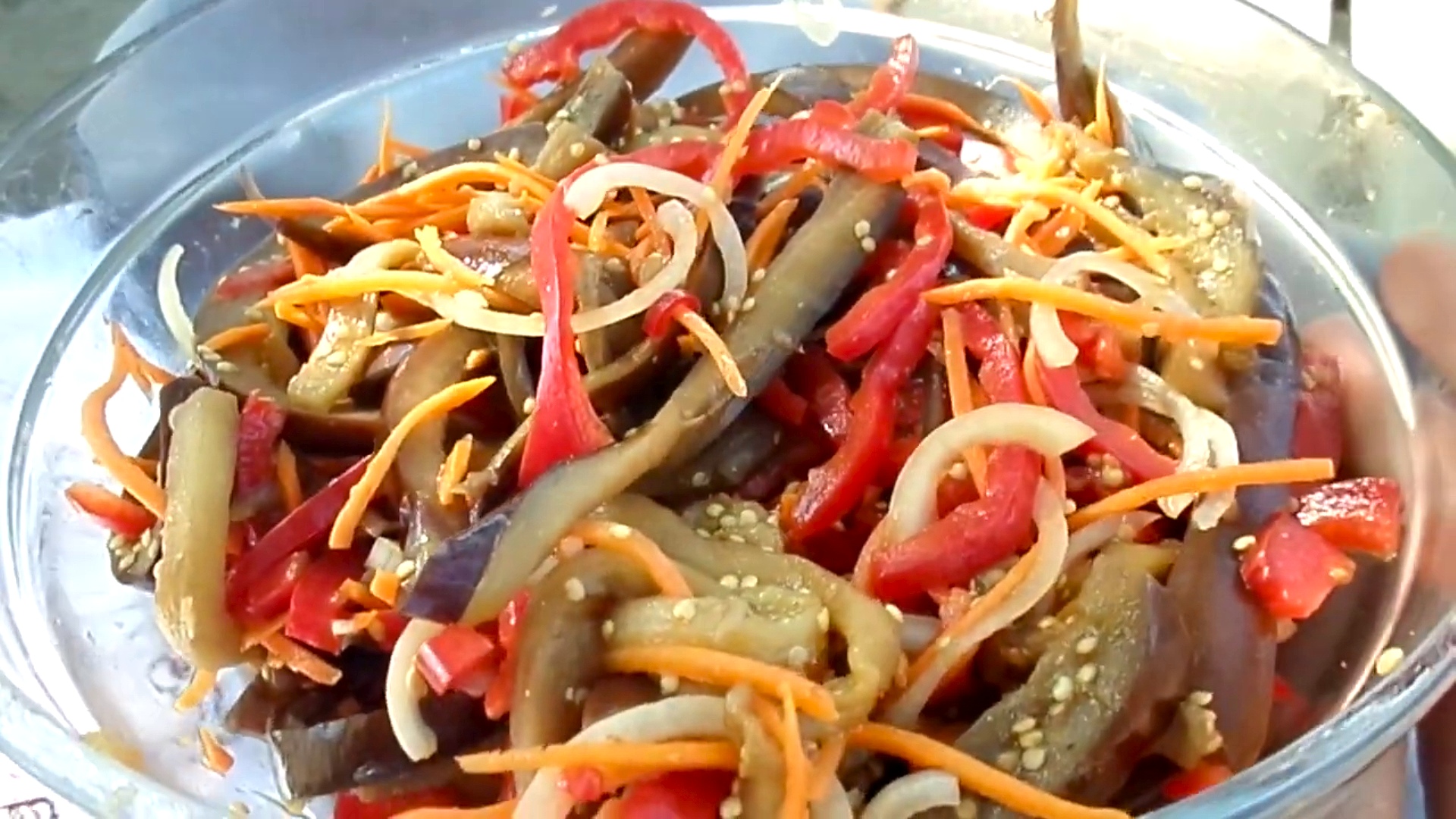 Баклажаны - рецепт салата, который вы будете готовить постоянно. Вкусный рецепт!