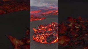 Извержение вулкана Кумбре-Вьеха на испанском острове Ла-Пальма