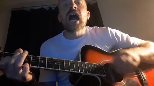 Johnny Cash: Hurt (Acoustic Cover With Vocals - Version #2)